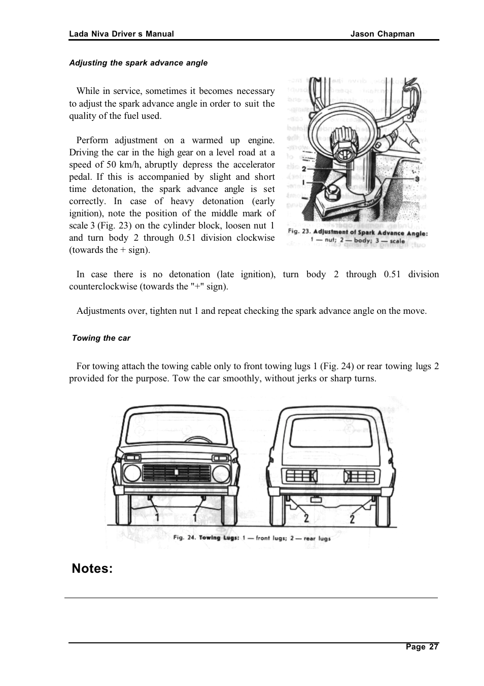 АВТОВАЗ Lada VAZ2121 User Manual | Page 31 / 36