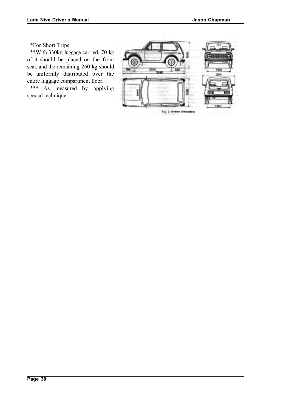 АВТОВАЗ Lada VAZ2121 User Manual | Page 34 / 36