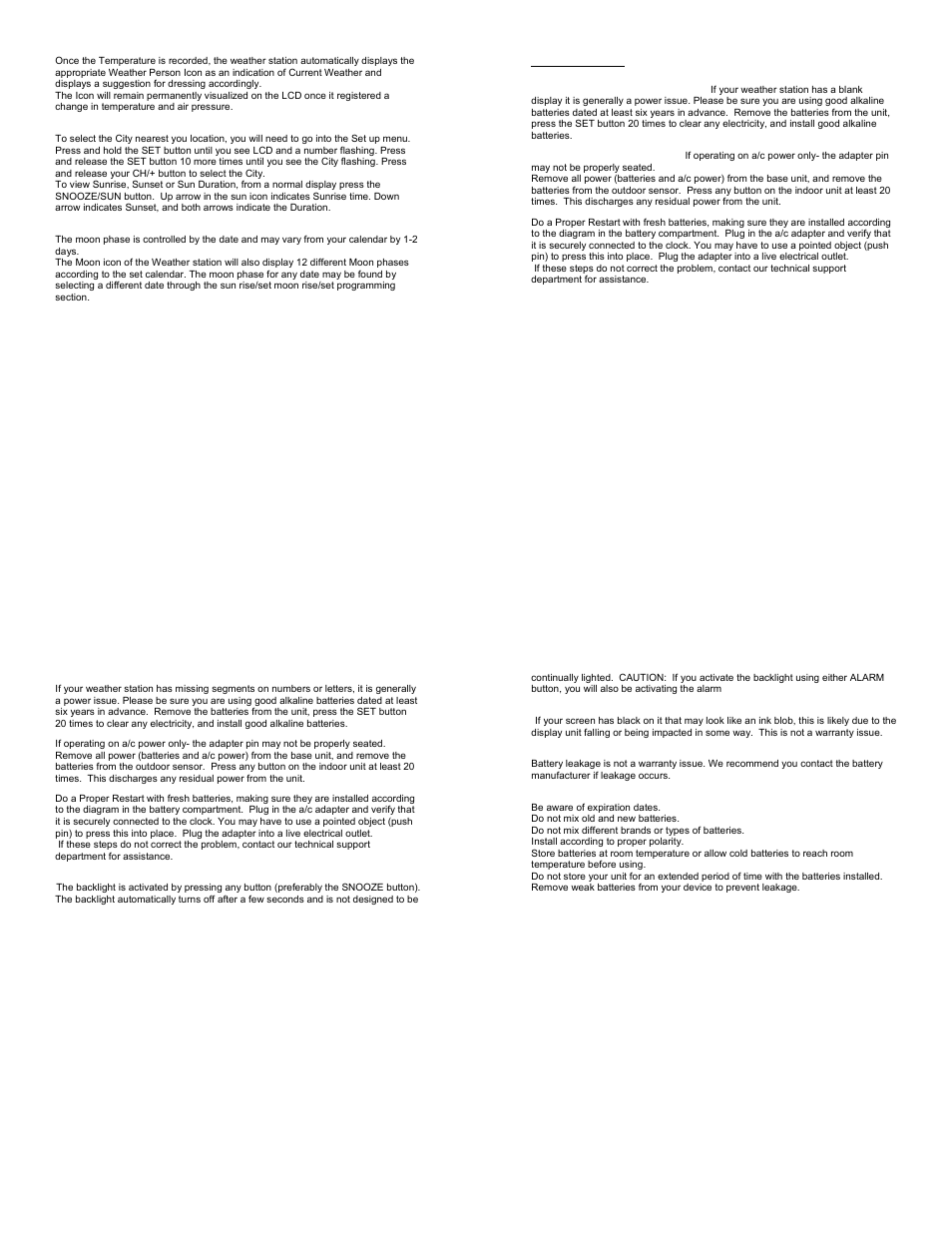 La Crosse Technology WS-9611U-IT User Manual | Page 16 / 17