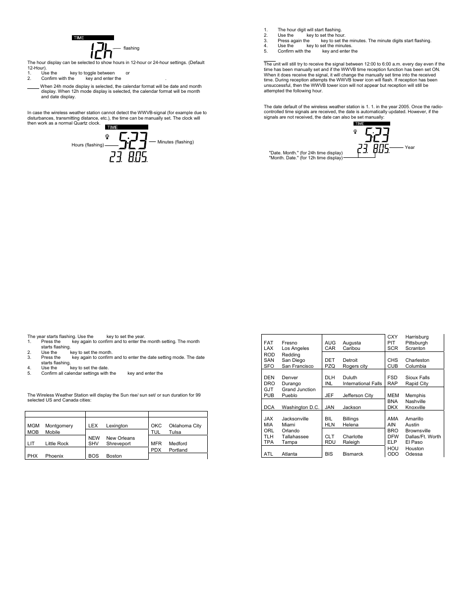 La Crosse Technology WS-9611U-IT User Manual | Page 6 / 17