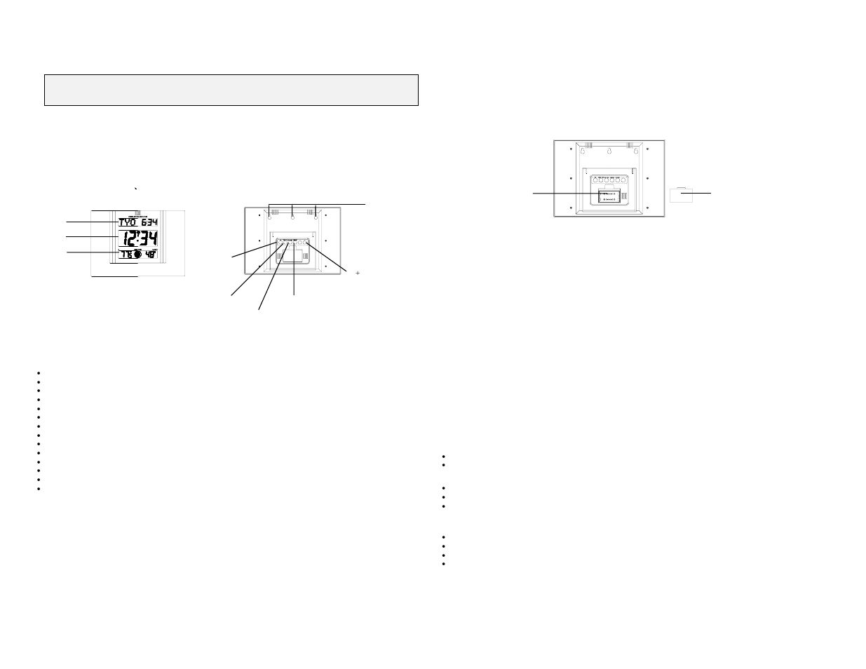 La Crosse Technology World Time Center WS-7092U User Manual | 6 pages