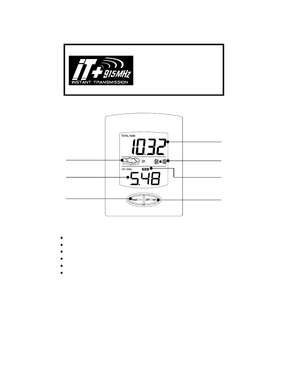 3 introduction | La Crosse Technology The Weather Channel WS-9005TWC User Manual | Page 3 / 11