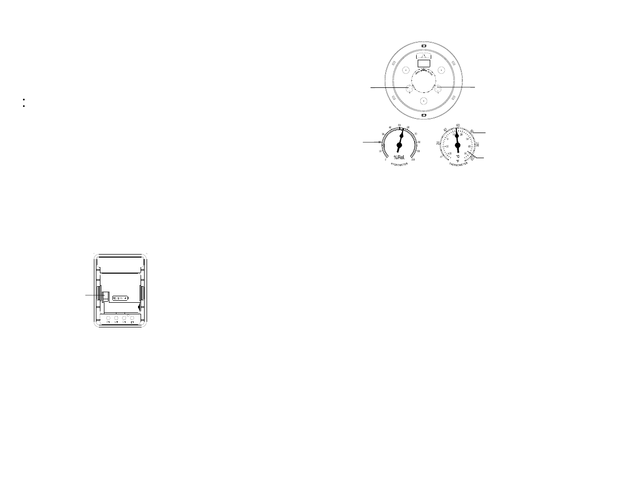 La Crosse Technology Radio Controlled Analog Clock WT-3181bz User Manual | Page 2 / 3