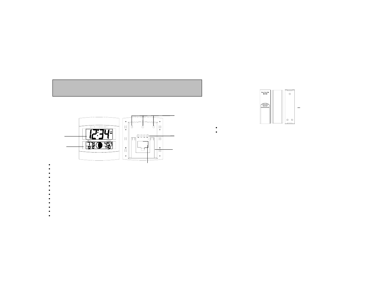 La Crosse Technology WS-6118 User Manual | 10 pages