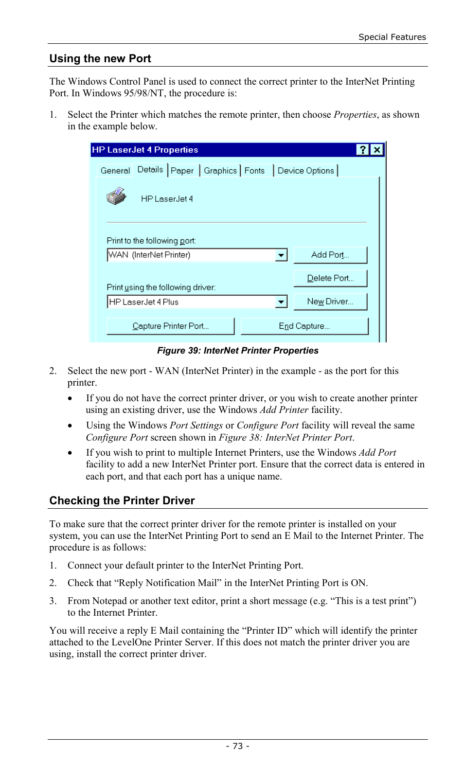 LevelOne FPS-2013TXU User Manual | Page 76 / 101