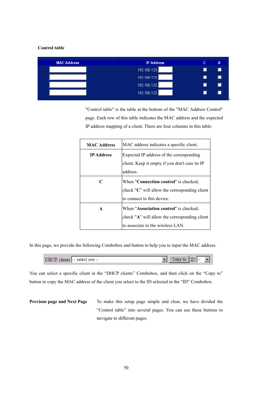 LevelOne WBR-5400 User Manual | Page 50 / 82