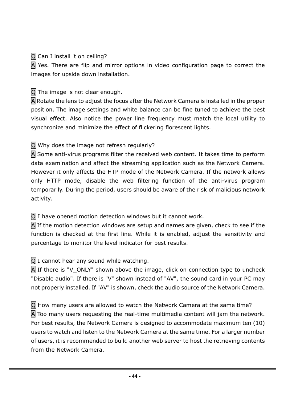 LevelOne FCS-1030 User Manual | Page 59 / 73