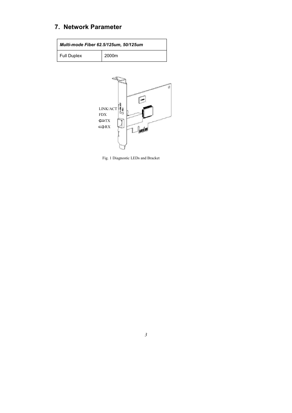 Network parameter | LevelOne FNC-0115 User Manual | Page 6 / 7