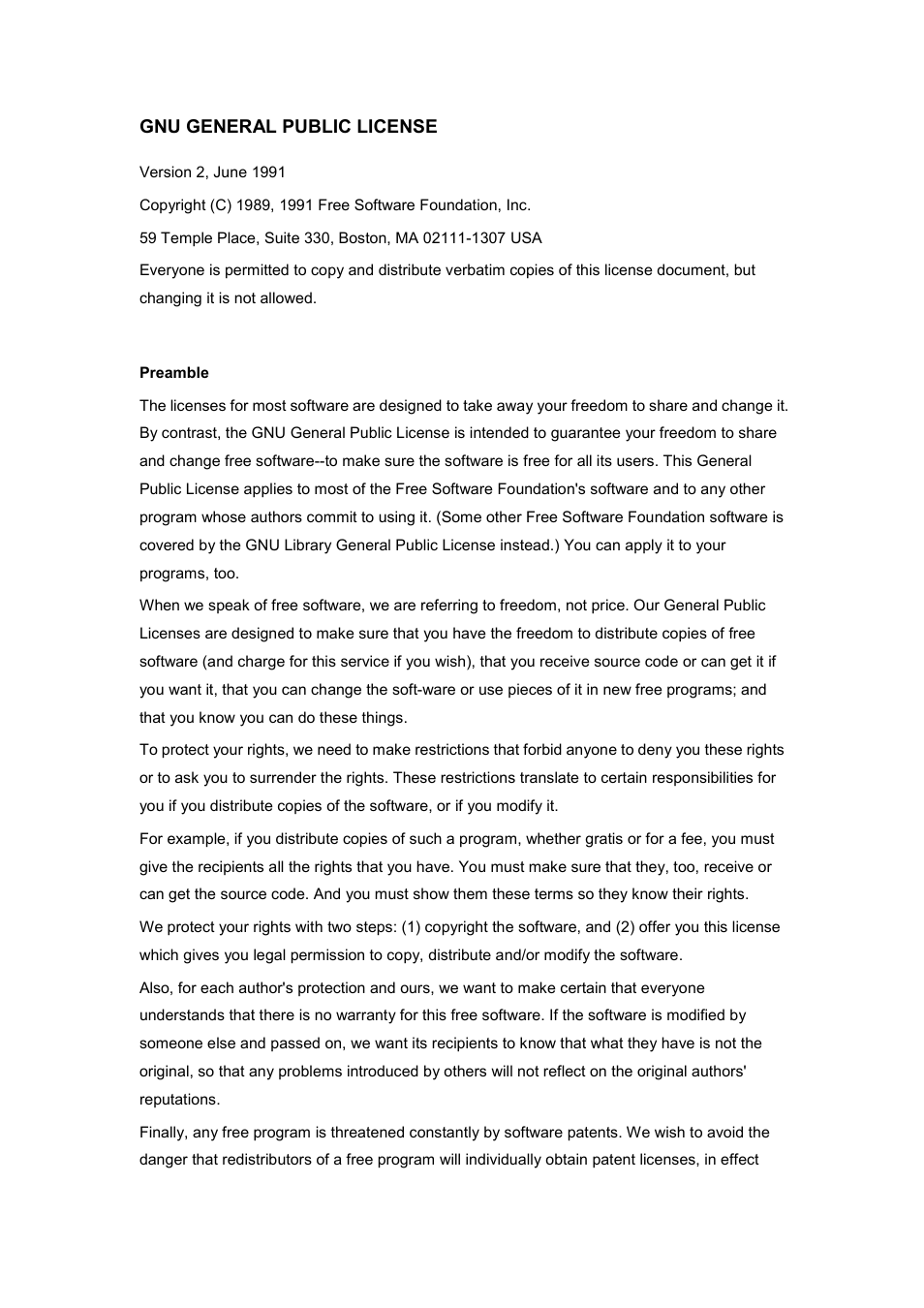 Gnu general public license | LevelOne FCS-5030 User Manual | Page 109 / 114
