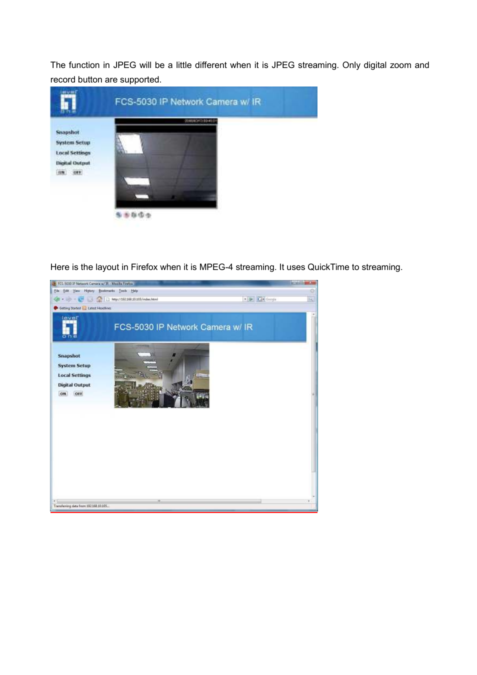 LevelOne FCS-5030 User Manual | Page 33 / 114