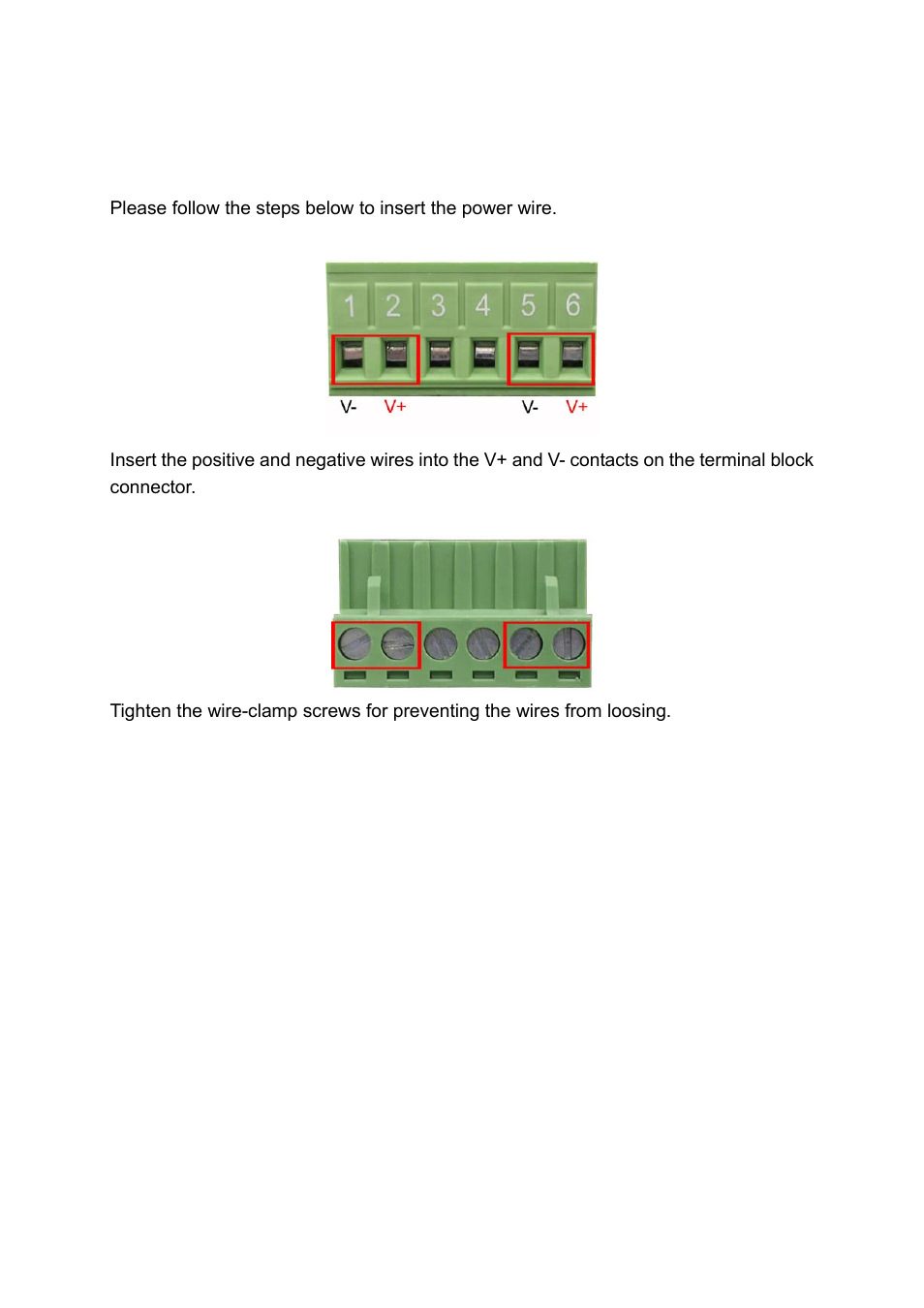 Wiring the power inputs, Iring the, Ower | Nputs | LevelOne Industrial PoE IFE-0500 User Manual | Page 12 / 21