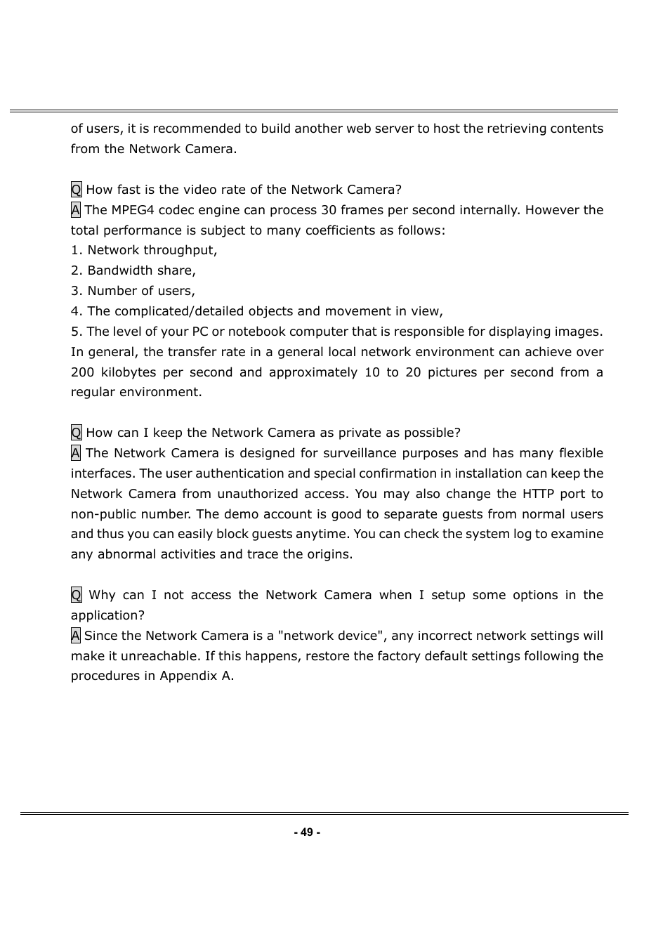 LevelOne FCS-1050 User Manual | Page 48 / 60