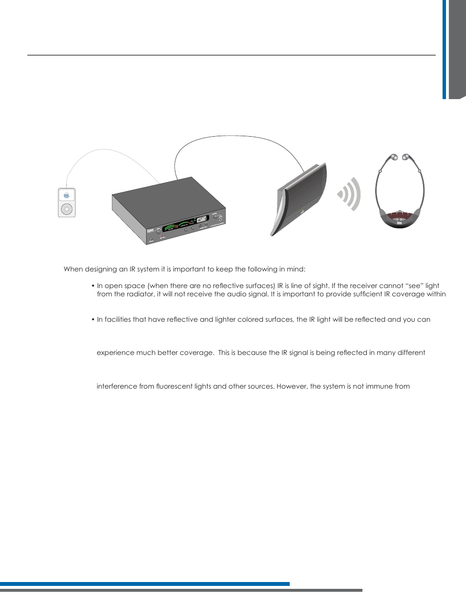 Infrared technology overview | Listen Technologies Stationary LA-350 User Manual | Page 11 / 148