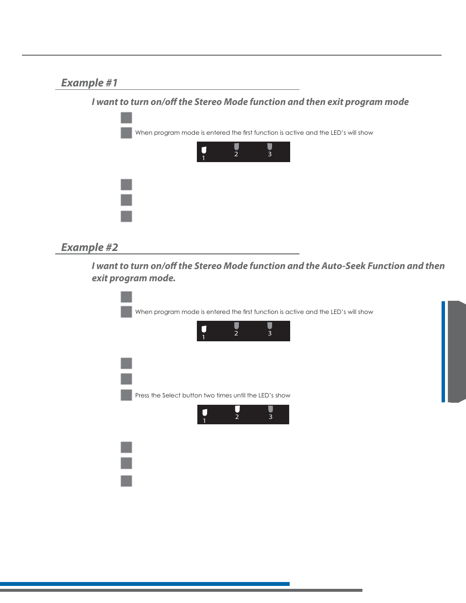 Programming examples, Example #1, Example #2 | Listen Technologies Stationary LA-350 User Manual | Page 113 / 148