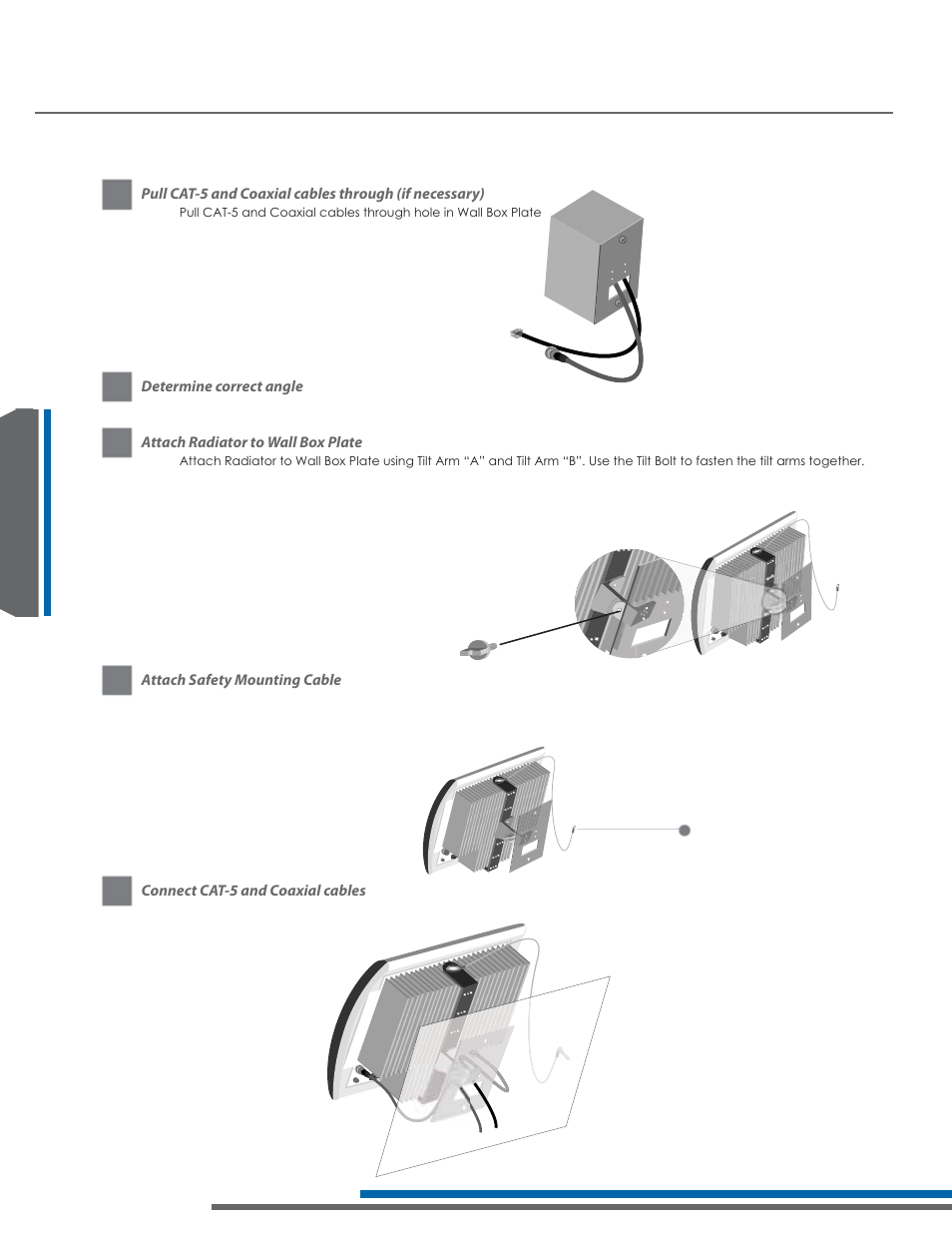 La-140 – mounting your radiator | Listen Technologies Stationary LA-350 User Manual | Page 66 / 148