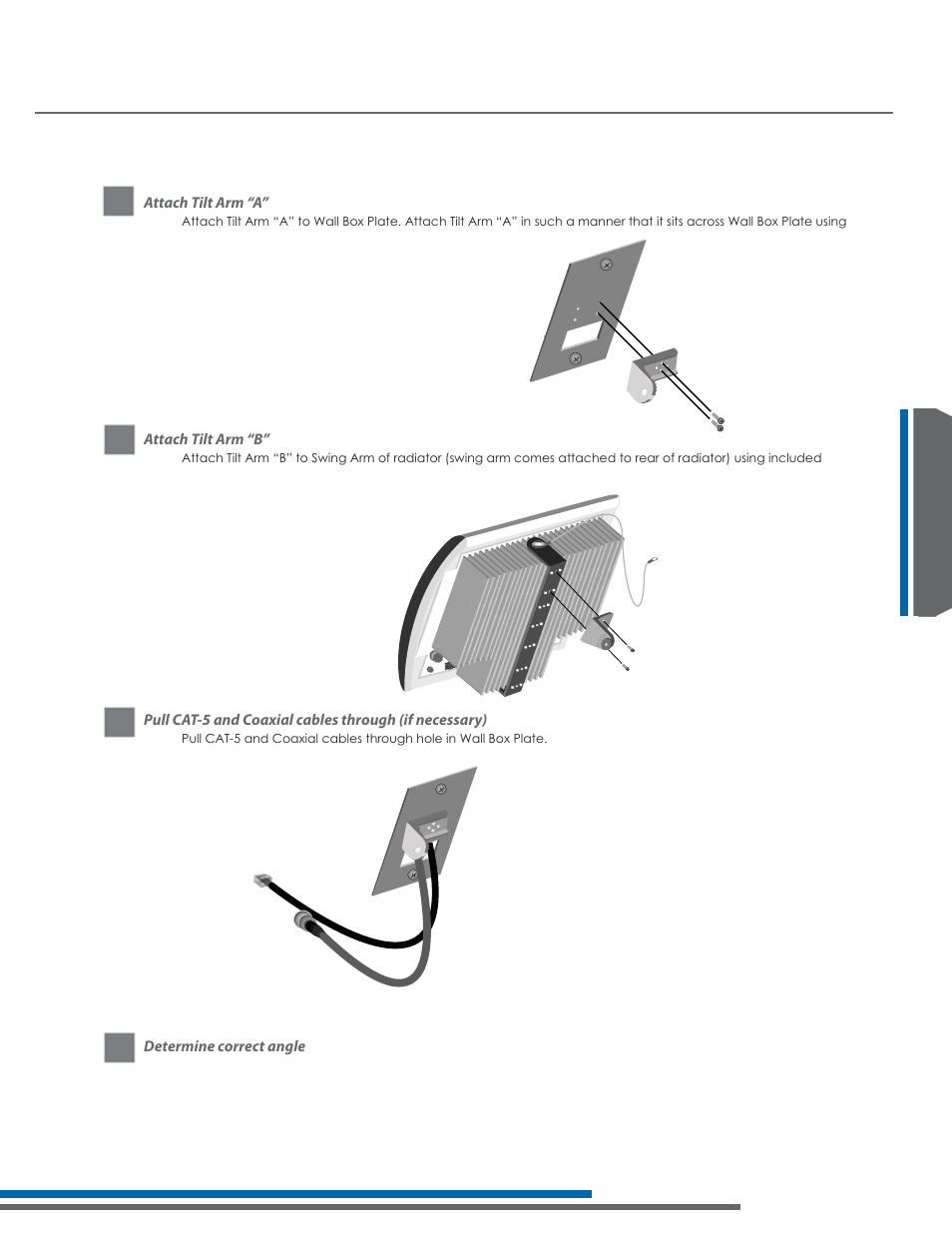 La-140 – mounting your radiator | Listen Technologies Stationary LA-350 User Manual | Page 75 / 148