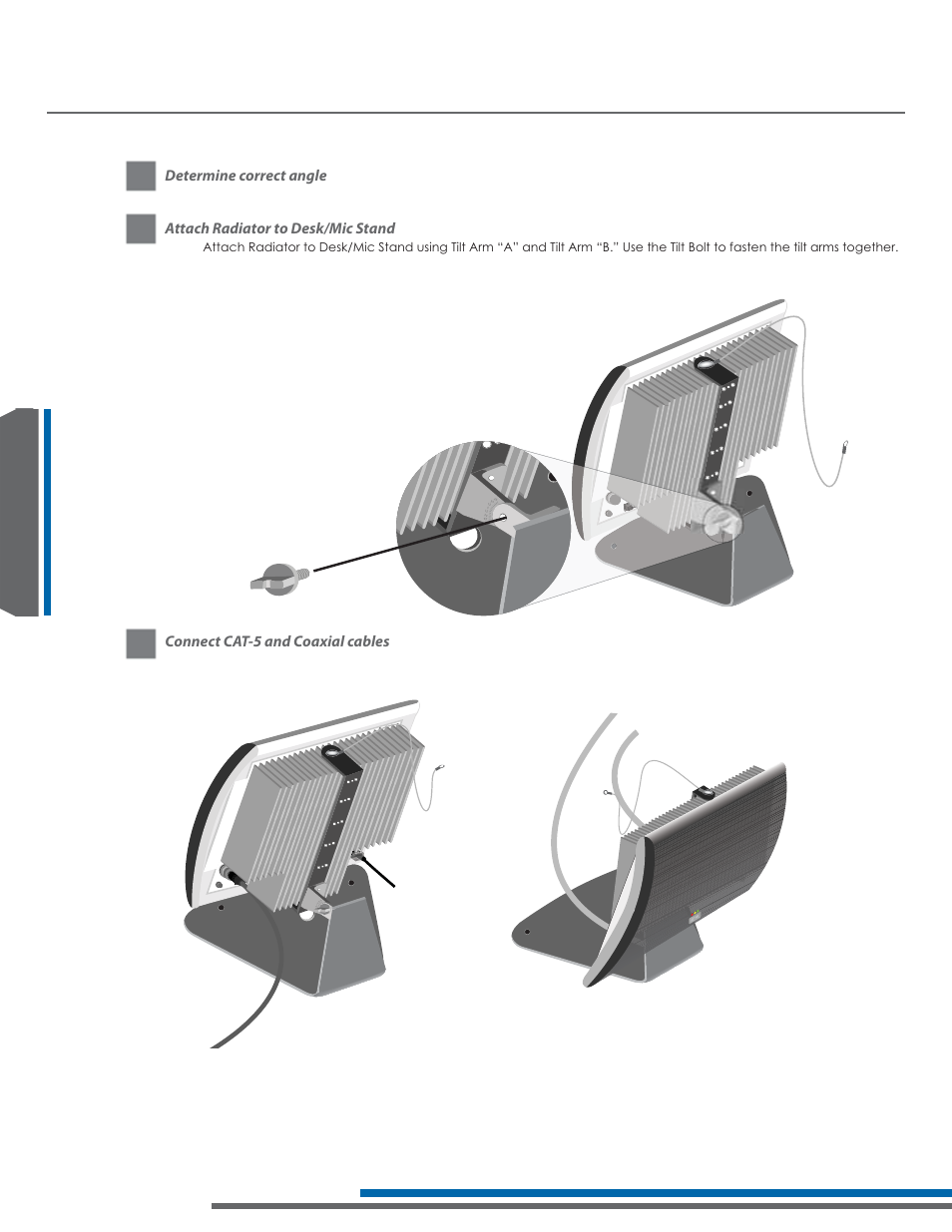La-140 – mounting your radiator | Listen Technologies Stationary LA-350 User Manual | Page 78 / 148