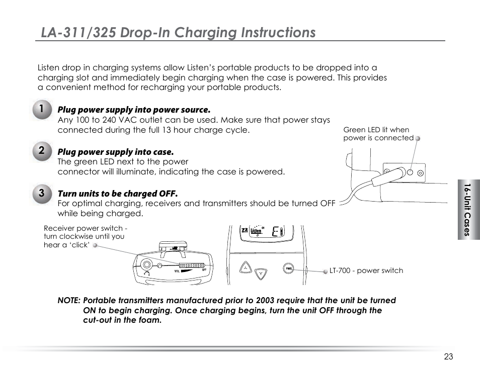 Listen Technologies LA-317 User Manual | Page 27 / 48