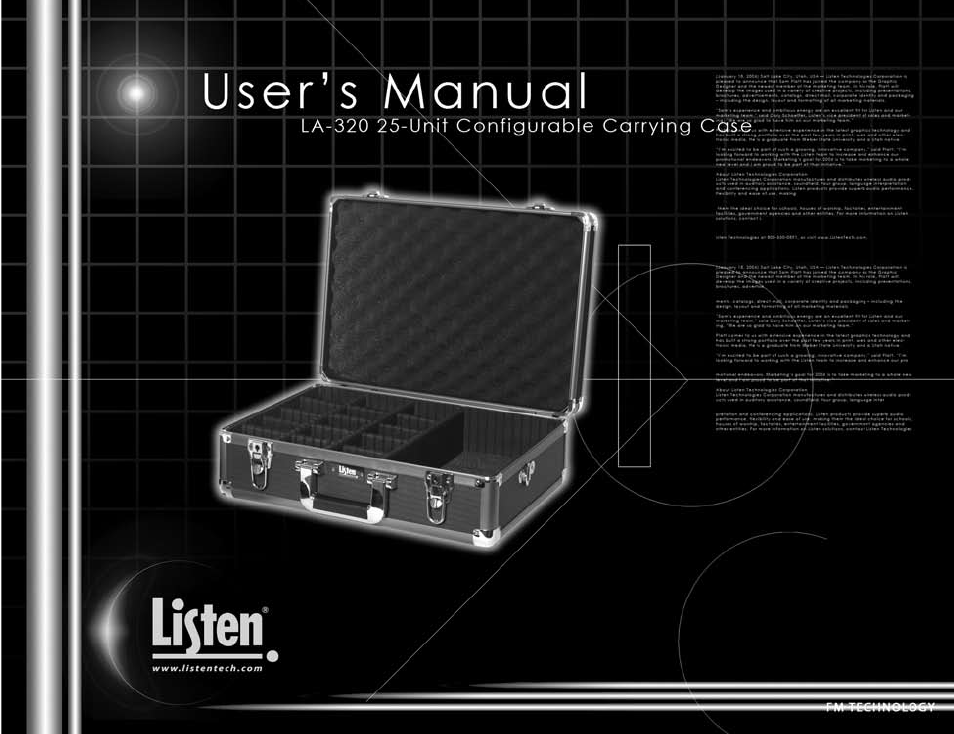 Listen Technologies LA-317 User Manual | Page 31 / 48