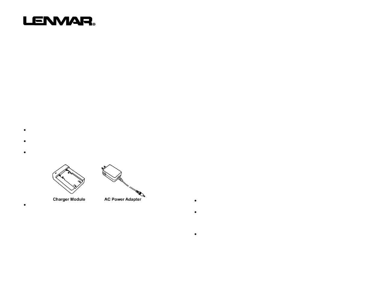 Lenmar Enterprises OmniSource Camcorder & Digital Camera User Manual | 2 pages