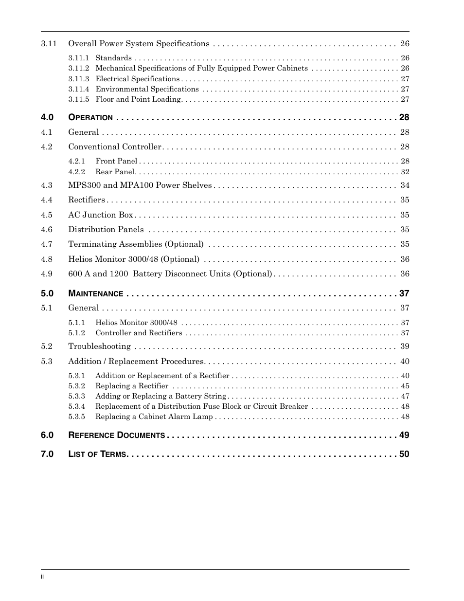 Liebert 1500 User Manual | Page 4 / 59