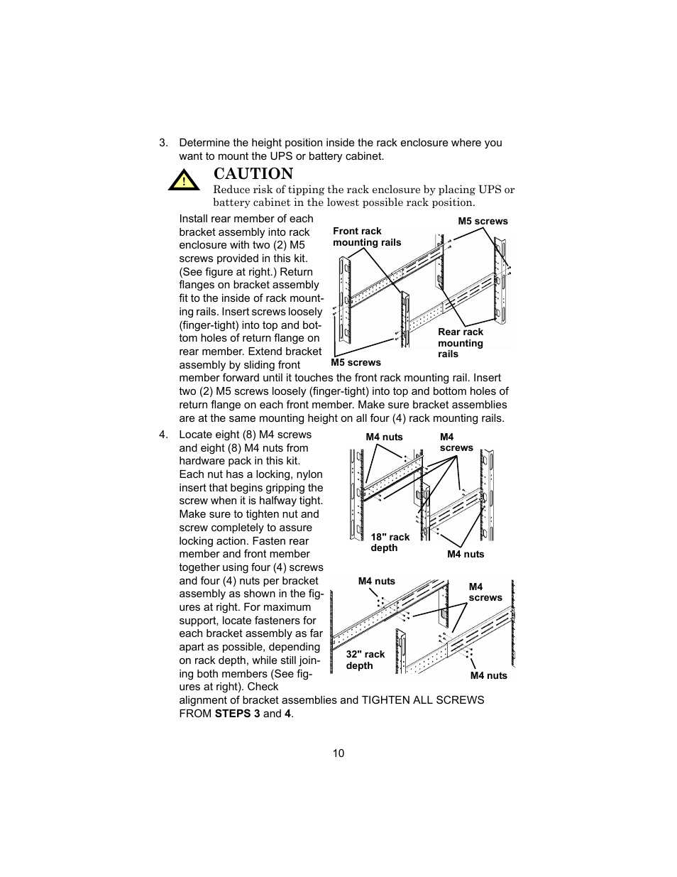 Caution | Liebert 208V User Manual | Page 14 / 40