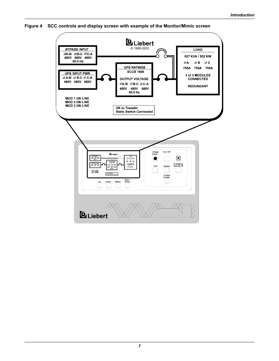 Figure 4 | Liebert 1000kVA User Manual | Page 13 / 120