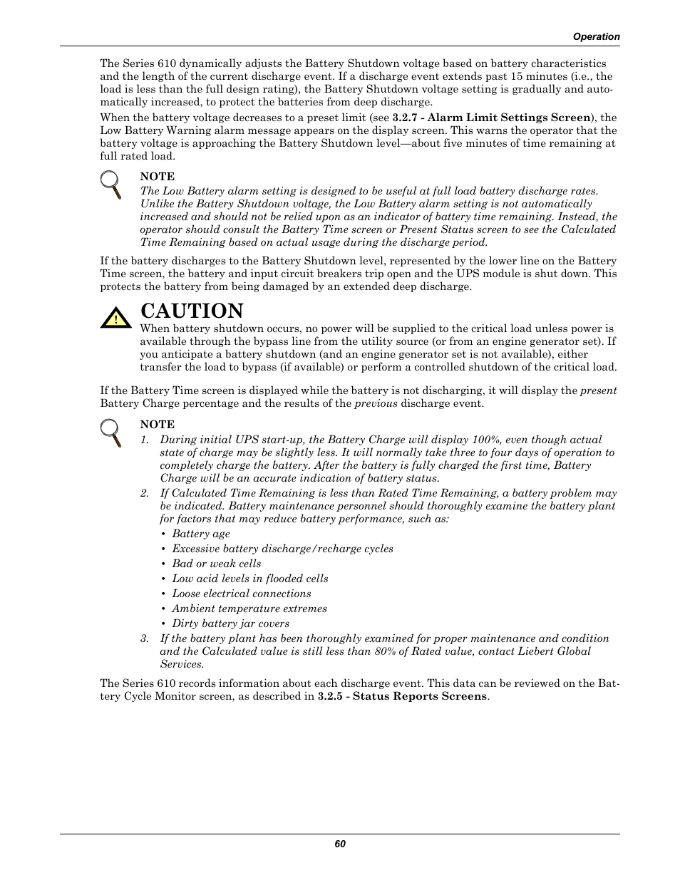 Caution | Liebert 1000kVA User Manual | Page 66 / 120