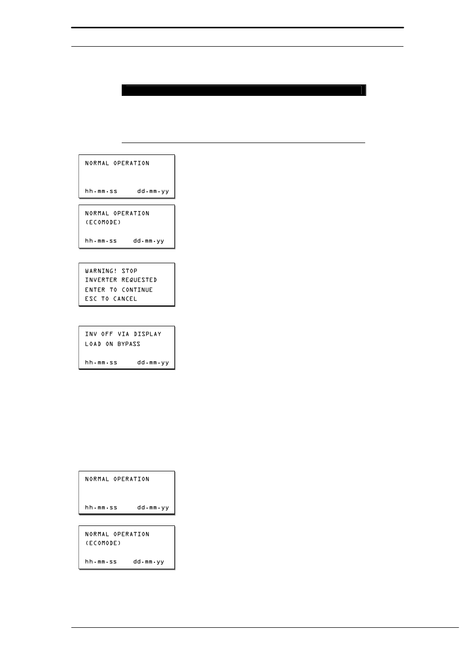 Liebert 130 kVA User Manual | Page 63 / 102