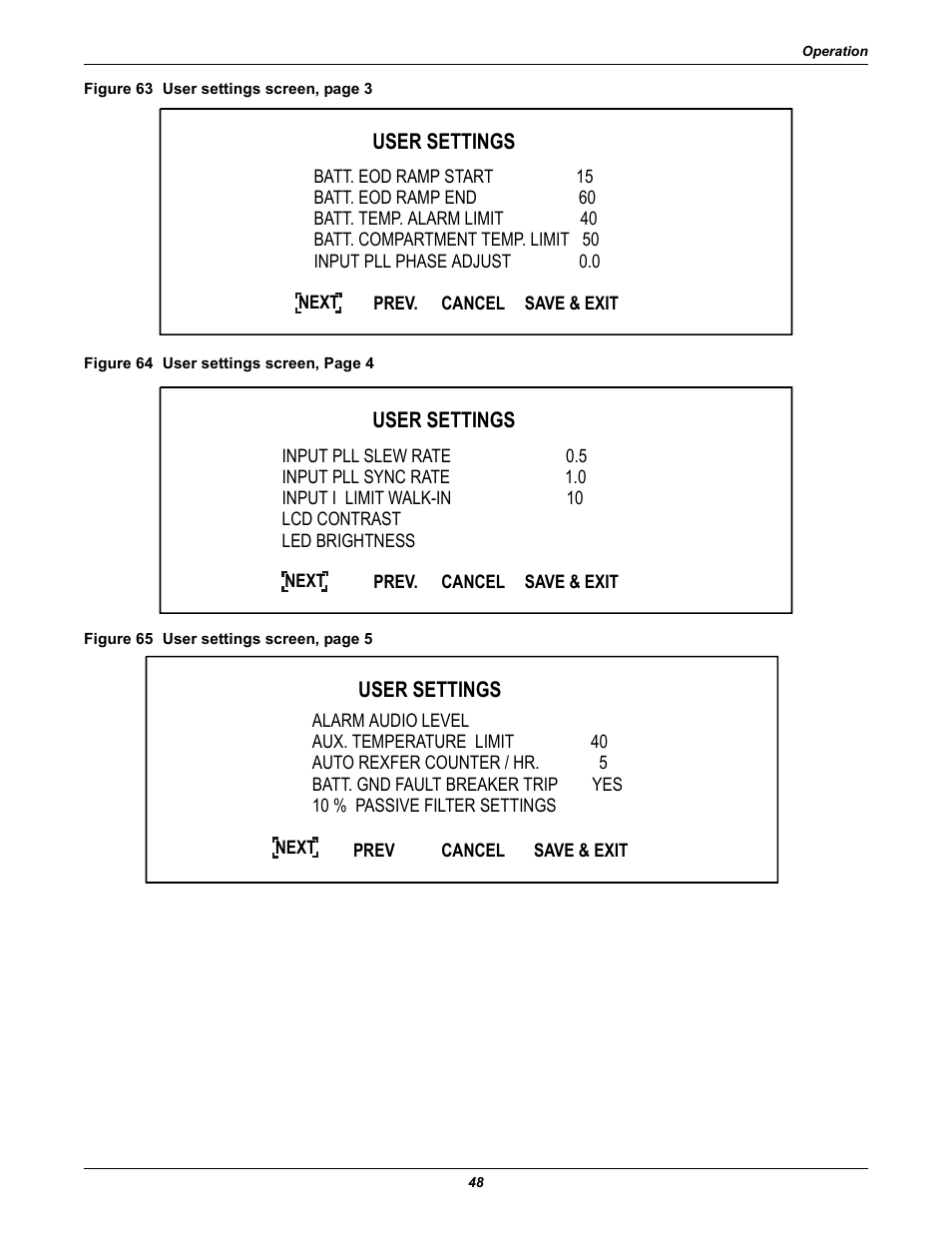 Liebert 30-130kVA User Manual | Page 56 / 112