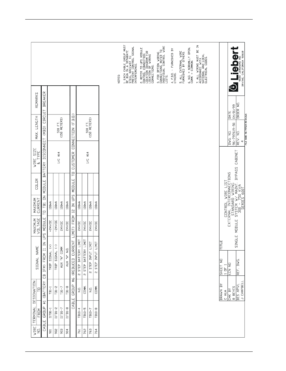 Liebert 600T User Manual | Page 52 / 73