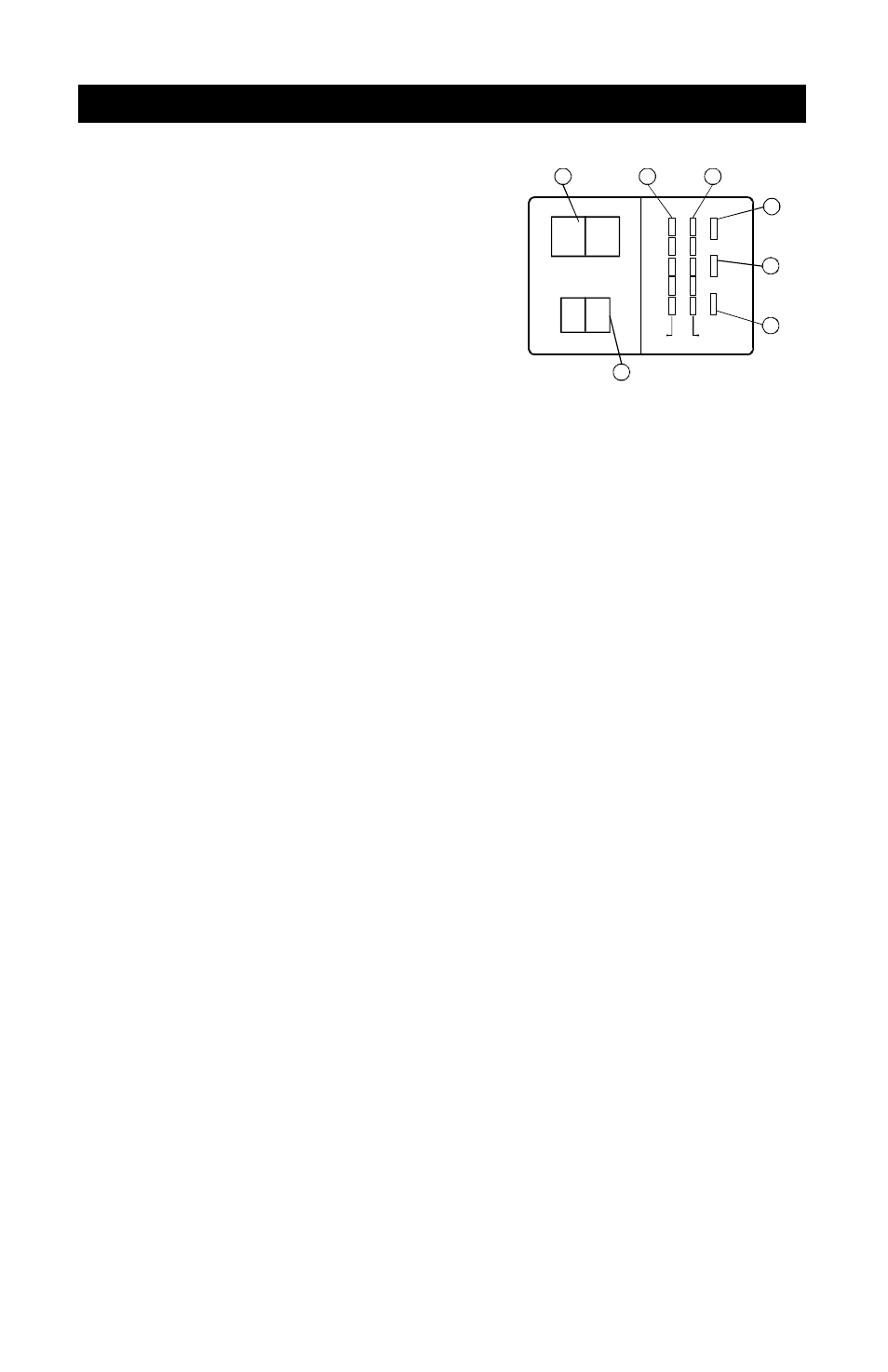 Front panel controls & indicators | Liebert UPStation GX User Manual | Page 7 / 16