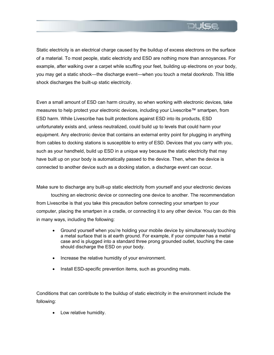 Livescribe PULSE User Manual | Page 86 / 89