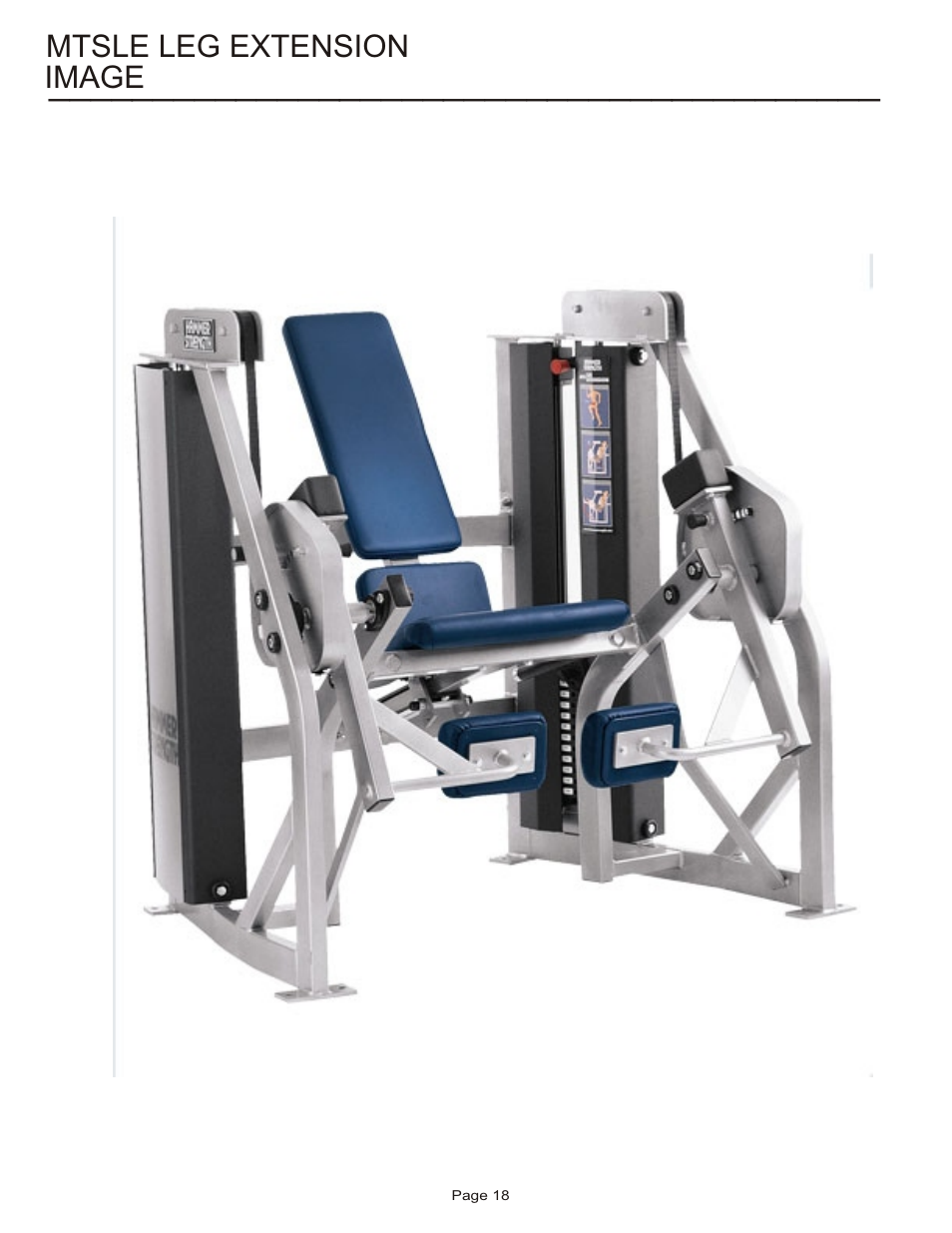 Life Fitness MTSLE User Manual | Page 18 / 18