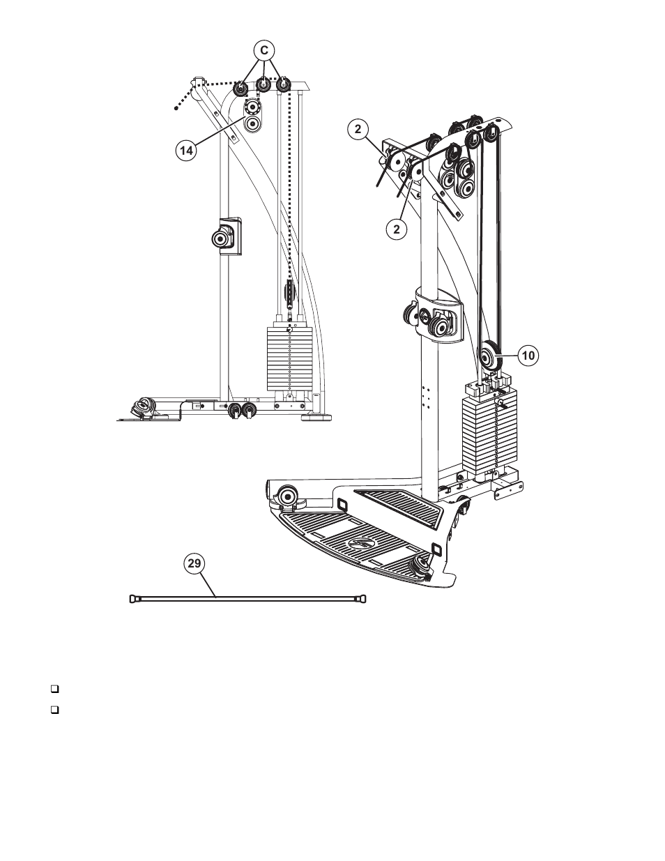 Life Fitness Cable Motion 8289201 REV. B User Manual | Page 13 / 24
