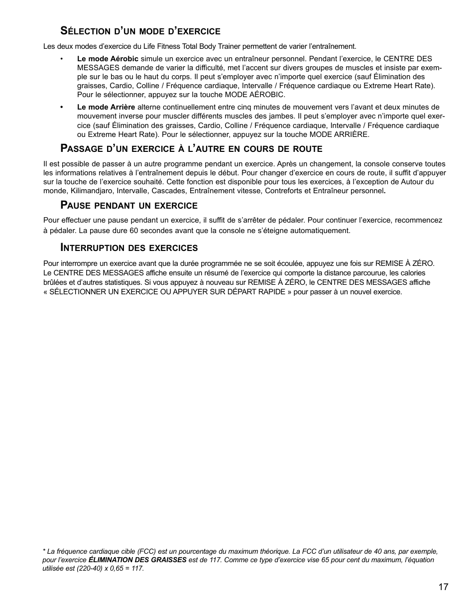 Life Fitness 91Xi User Manual | Page 46 / 83