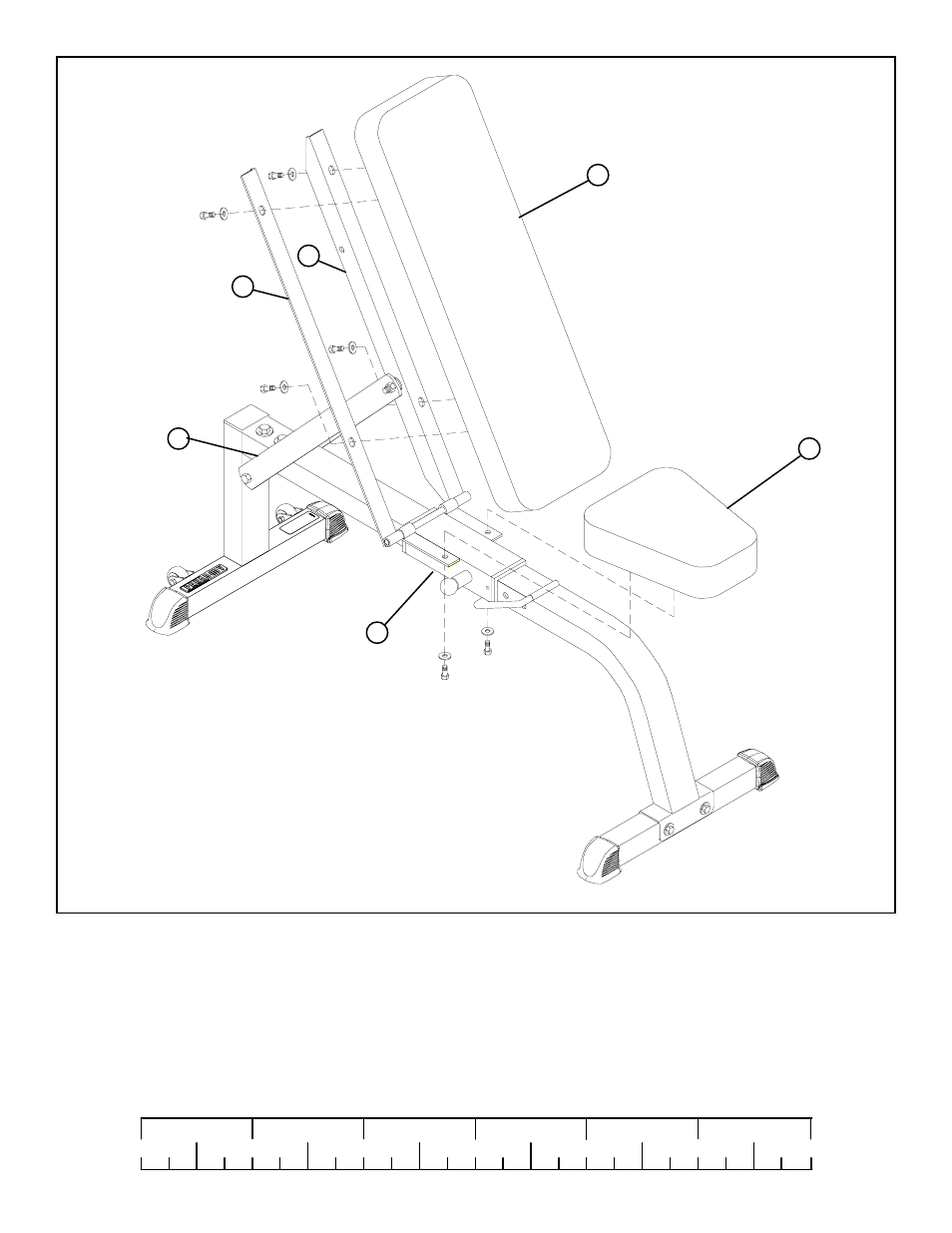 Figure 6, Step 6 | Life Fitness Parabody 805 User Manual | Page 8 / 11