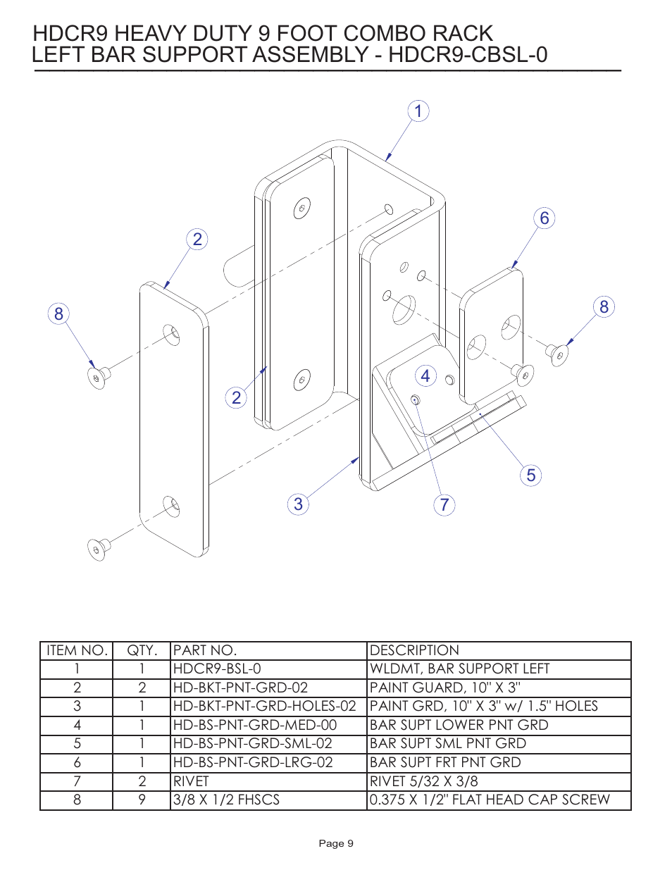 Life Fitness HDCR9 User Manual | Page 9 / 13
