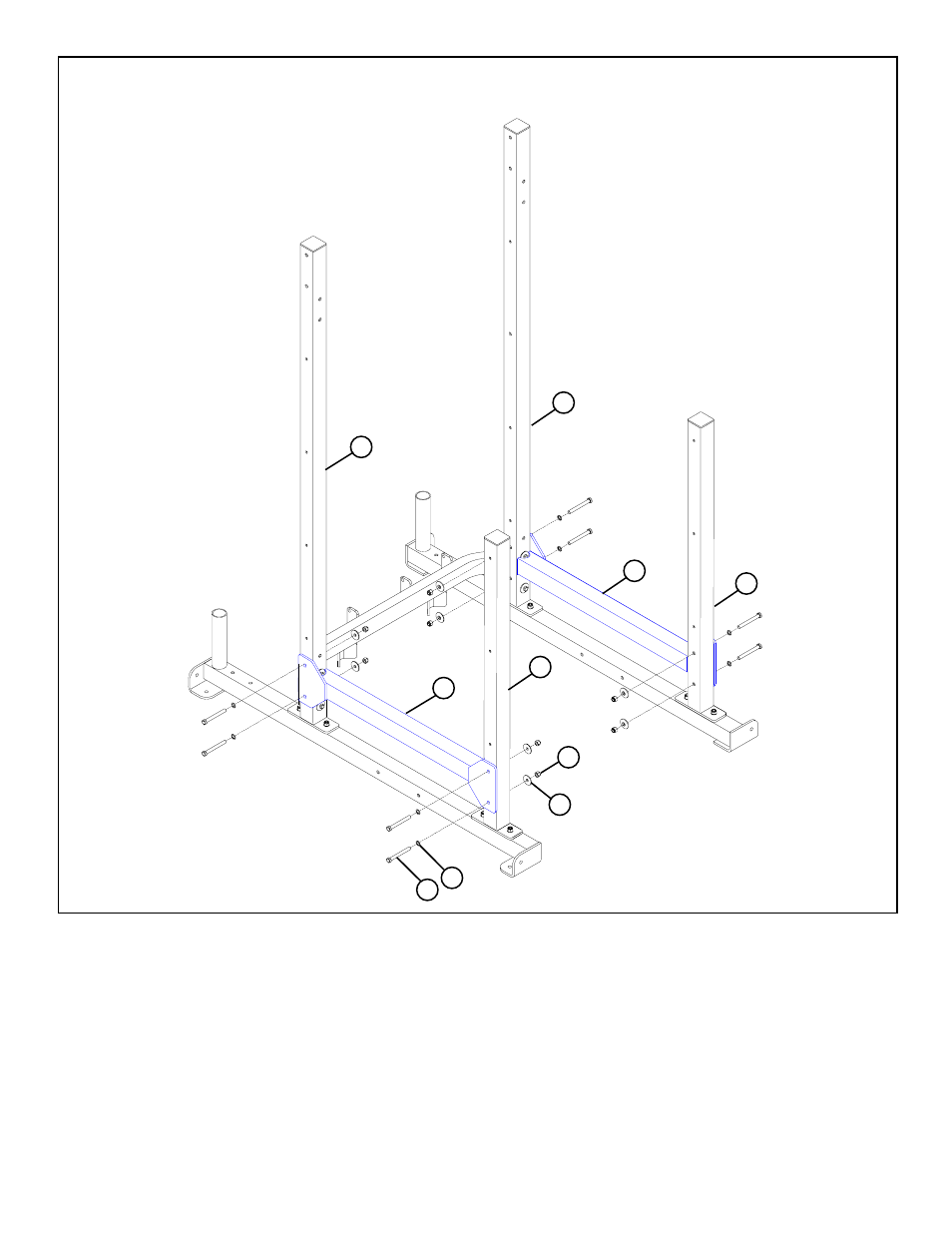 Figure 4, Step 4 | Life Fitness Hammer Strength OHDMR User Manual | Page 7 / 15
