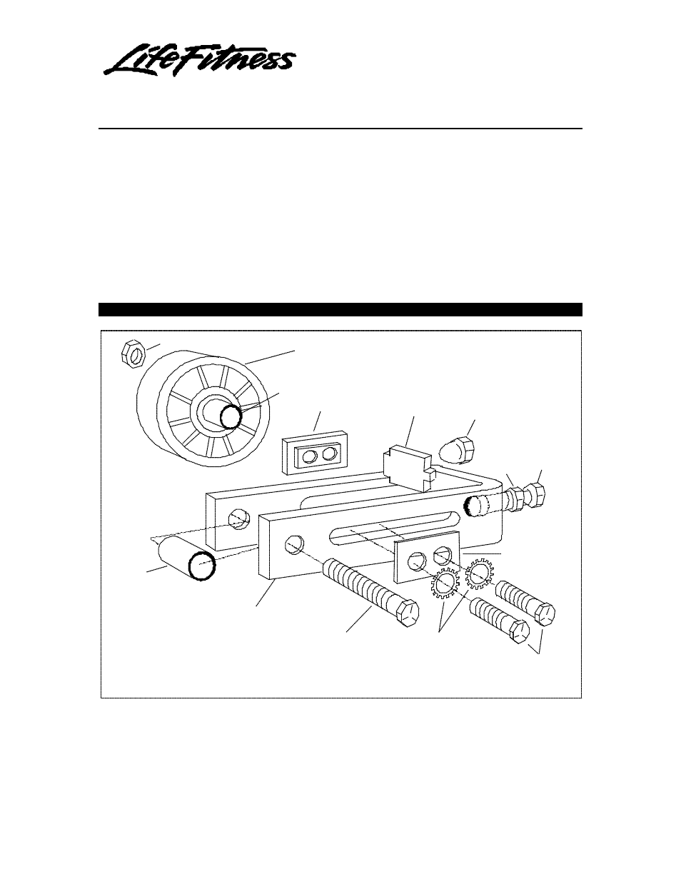 How to, Install u-bracket (continued) | Life Fitness GK53-00002-0012 User Manual | Page 2 / 2