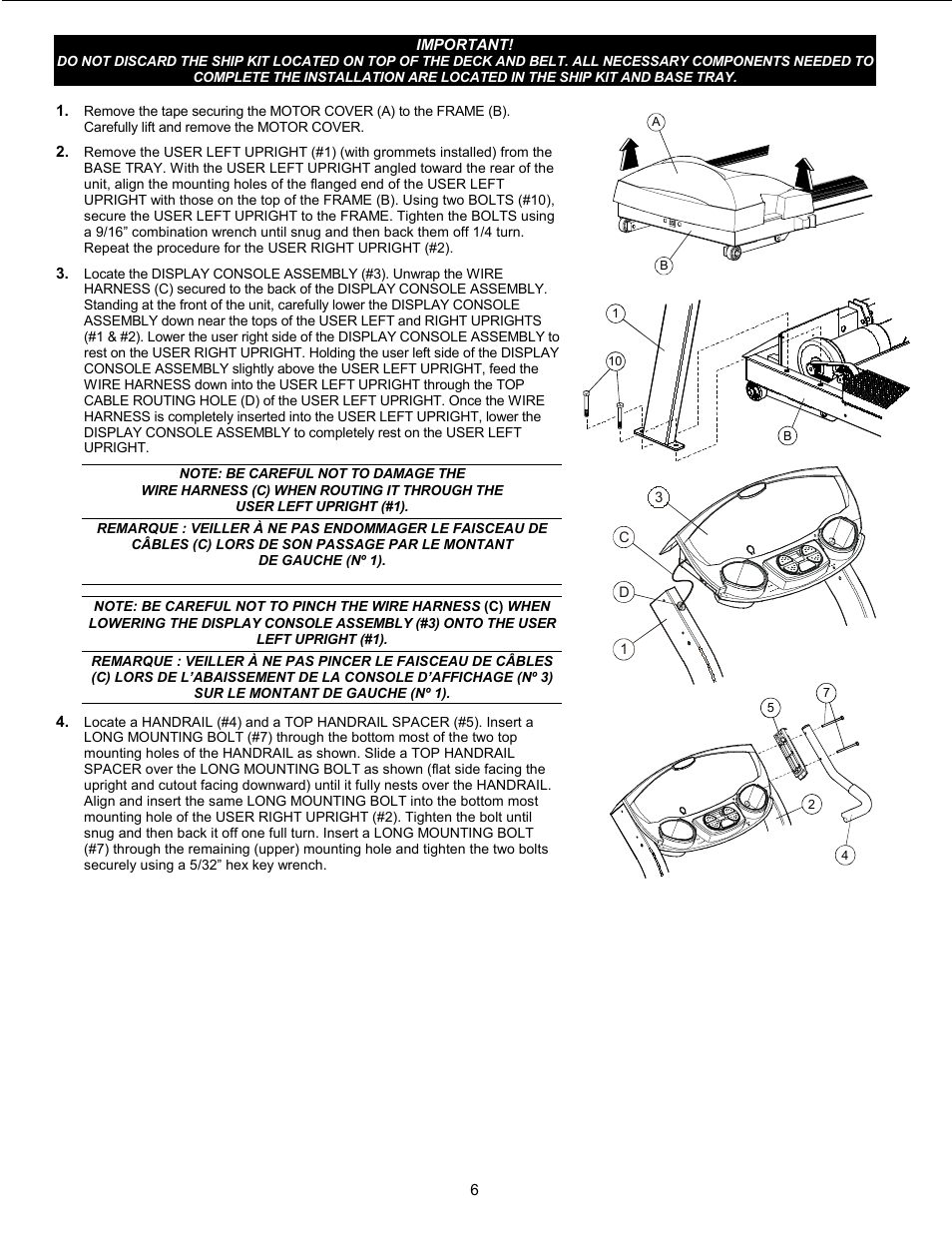 Life Fitness T7i User Manual | Page 6 / 8