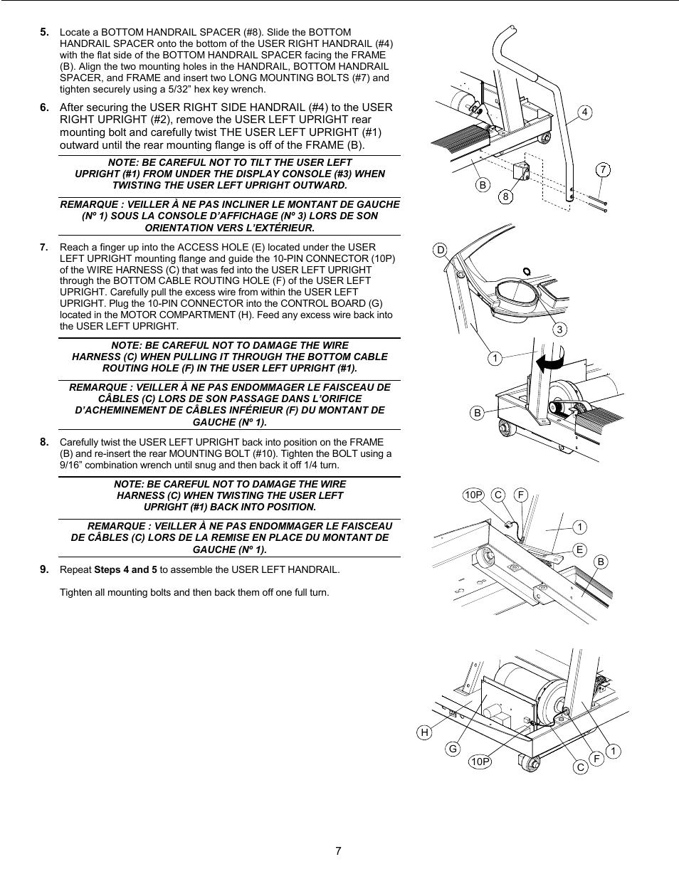 Life Fitness T7i User Manual | Page 7 / 8