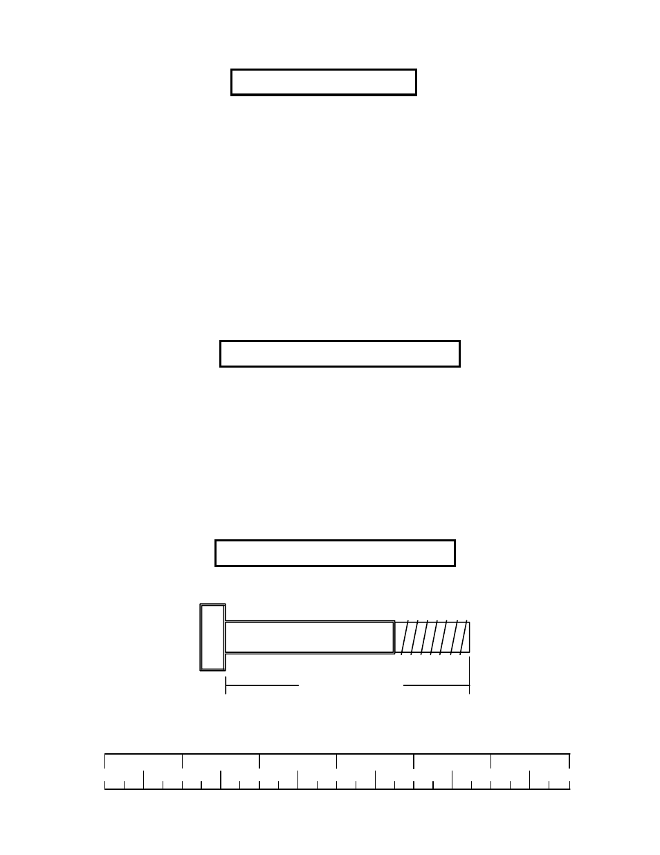 Tools required for assembly, Bolt length ruler | Life Fitness 874 User Manual | Page 3 / 12