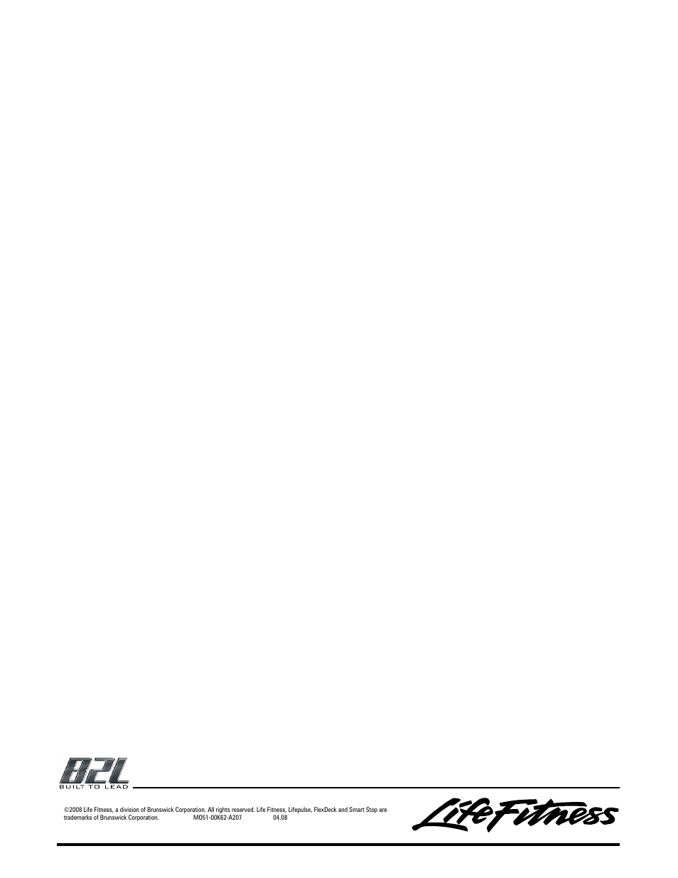 Life Fitness Classic Series Cross-Trainer CLSXH User Manual | Page 8 / 8