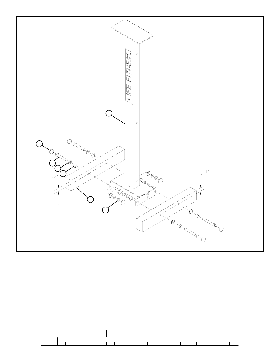 Figure 1, Step 1 | Life Fitness Club Series 7189501 User Manual | Page 4 / 6
