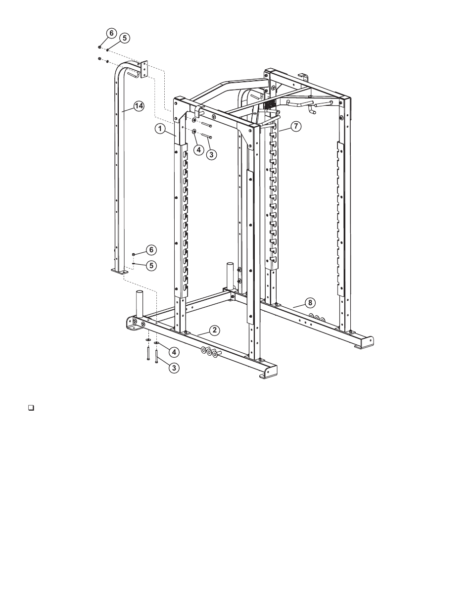 Life Fitness Heavy Duty Power Rack User Manual | Page 12 / 16