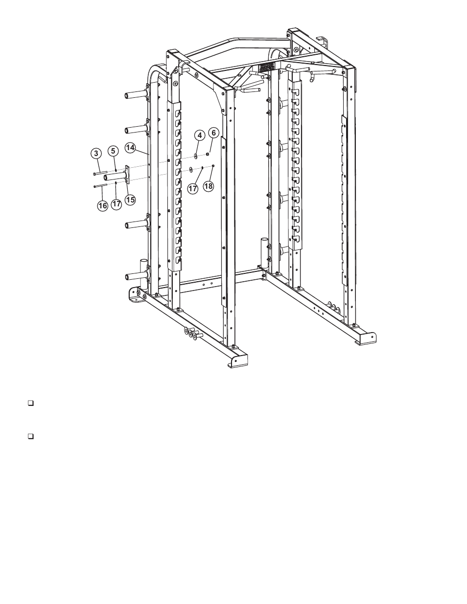 Life Fitness Heavy Duty Power Rack User Manual | Page 13 / 16