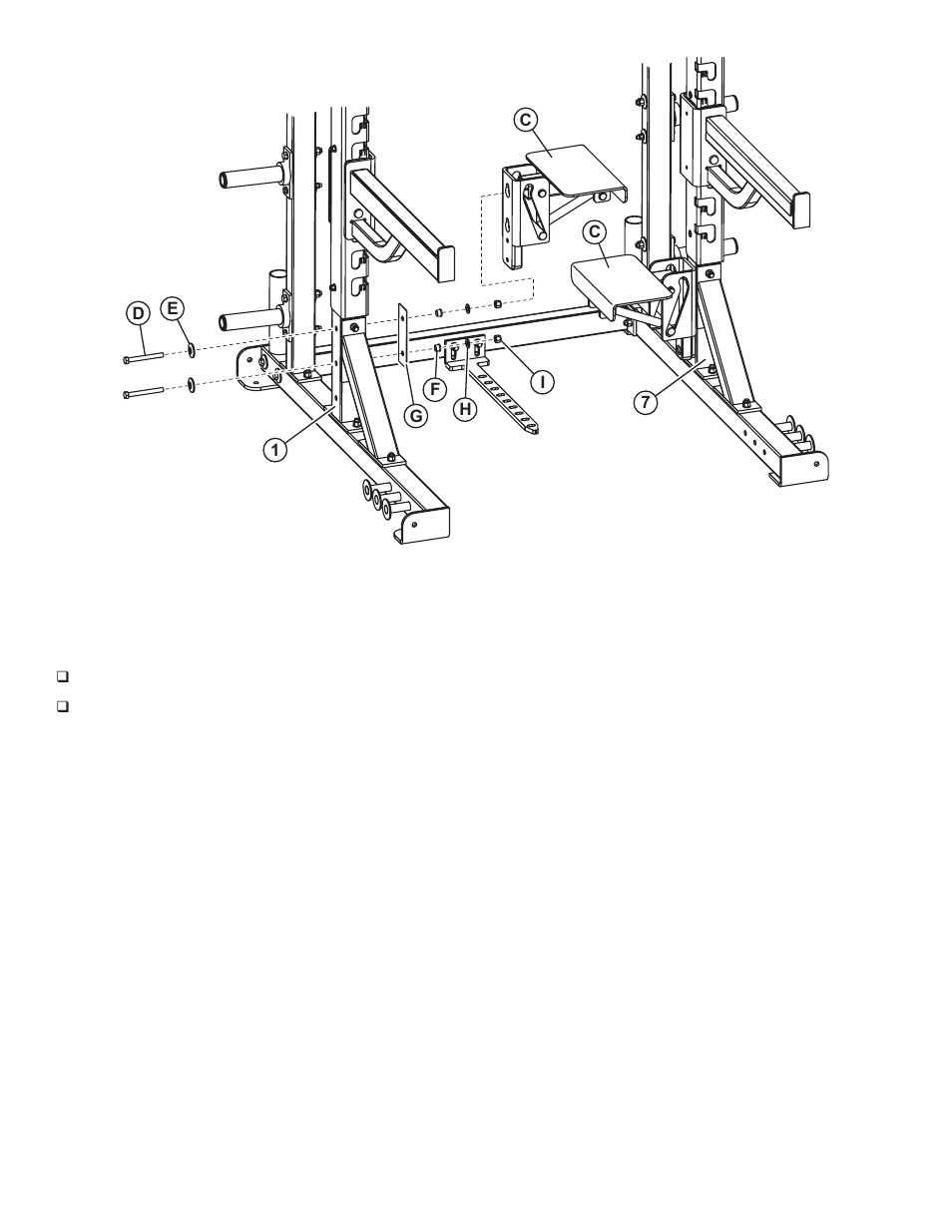 Life Fitness Heavy Duty Power Rack User Manual | Page 15 / 16