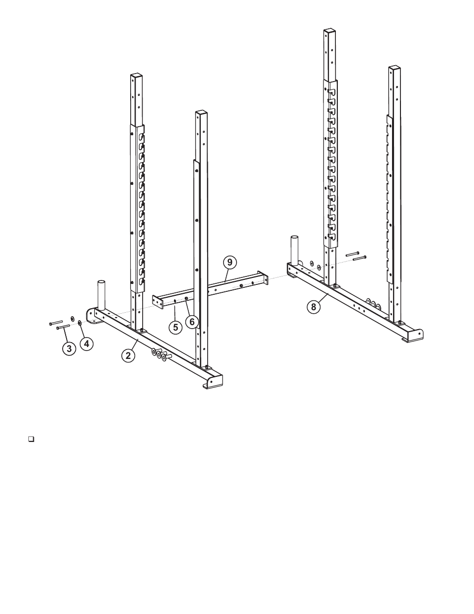 Life Fitness Heavy Duty Power Rack User Manual | Page 9 / 16