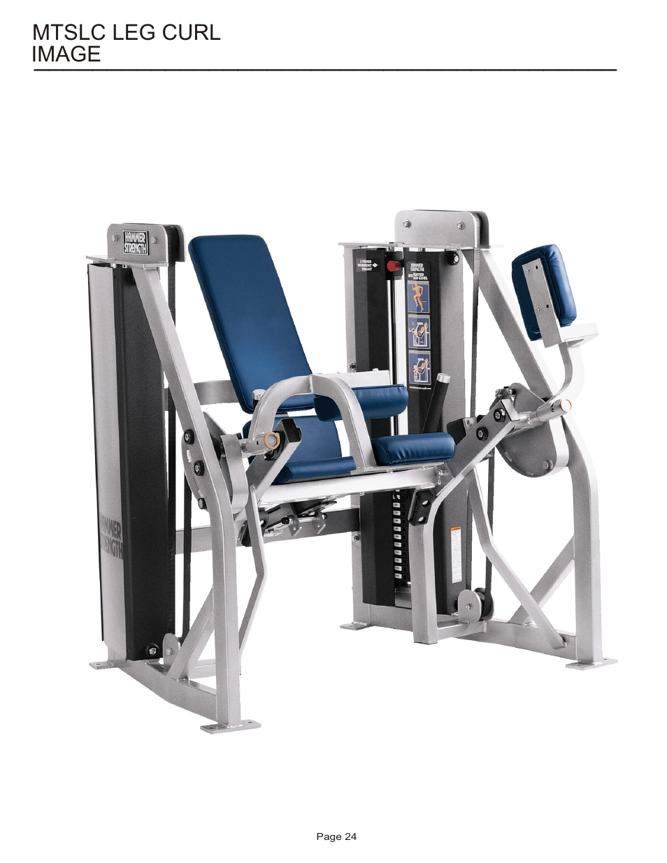 Life Fitness MTSLC User Manual | Page 24 / 24